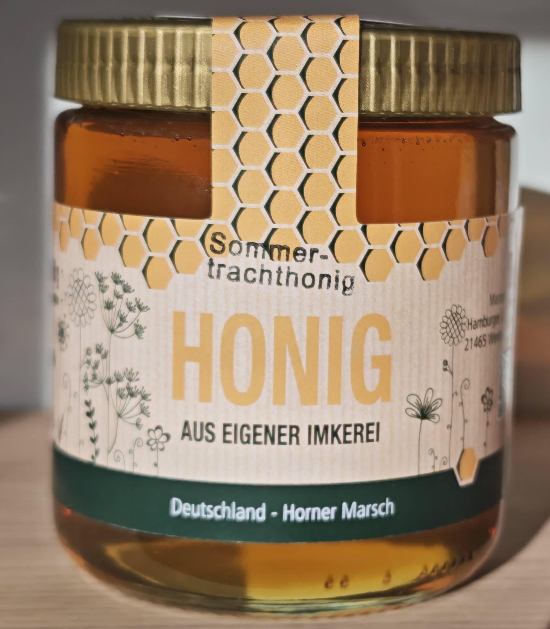 Sommertracht Horner Marsch 2026, Glas von vorne